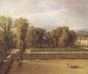 Jacques-Louis  David View of the Garden of the Luxembourg Palace (mk05) oil painting artist